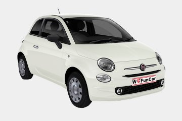 Fiat 500 Hybrid mieten Wien ab  € 49.90